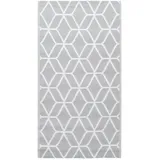 vidaXL Outdoor-Teppich Grau 160x230 cm PP