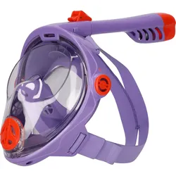 Taucherbrille REZO "Bullhead", lila, Sportbrillen, mit 180-Panorama-Design