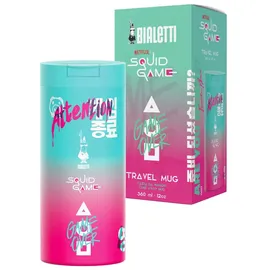 Bialetti Travel Mug 0,36 l Rosa/Blaugrün