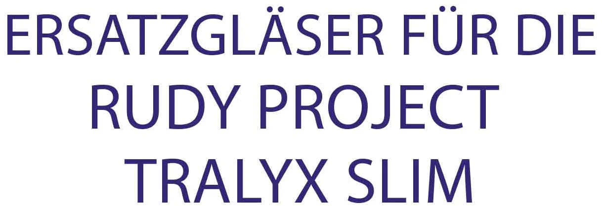 Rudy Project Tralyx Slim Wechselgläser
