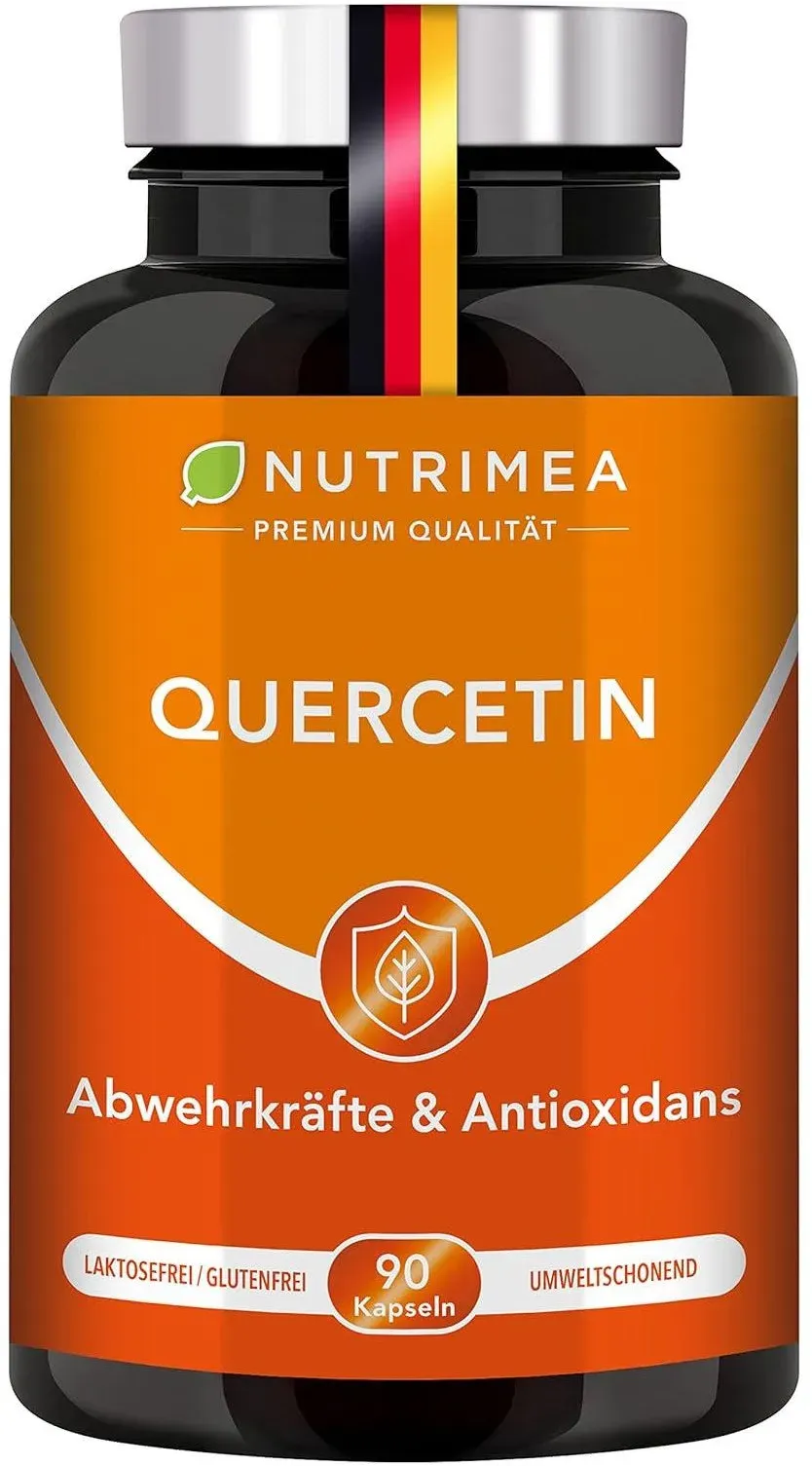 Nutrimea Quercetin mit Bromelain + Vitamin C Kapseln 90 St