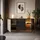 lookway Eclipse 154 x 83 x 39 cm Schwarz / Eiche Wotan