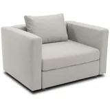 58 aufm Kessel Bozhana Gartenlounge Relaxsessel 58 x 58 x 108 cm silber