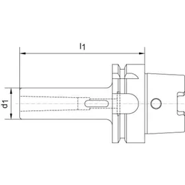 FP Zwischenhülse DIN69893A HSK-A63 Form-B MK4 x 160 mm