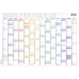 ALPHA EDITION GmbH & Co. KG Alpha Edition - Jahresplaner XL 14 Monate 2026 – Plakatkalender 100×70 cm