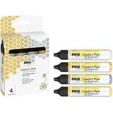 Kreul Candle Pen Glamour Lighting 4er Set