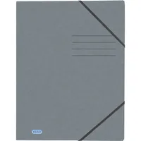 Oxford Top File+ A4 3 Klappen grau Packung mit