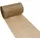 Deko AS GmbH DEKO AS Shabby Chic Leinenoptik Tischläufer, Polyester geruchsneutral, Beige, 20 cm x 5 m