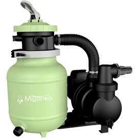 Miganeo Sandfilteranlage Dynamic 7000 Speed Clean grün | 6,3 m3/h Leistung