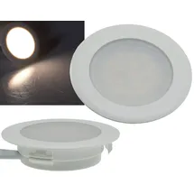 ChiliTec Einbauleuchte 4er Pack Treppenlicht/Weiß/Kunststoff