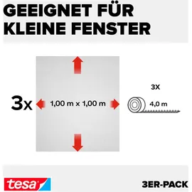 Tesa Insektenschutzgitter Insect Stop Standard 100 x 100 cm Schwarz