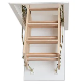 DOLLE Bodentreppe clickFIX 4-teilig bis 274 cm Holz/Kunststoff