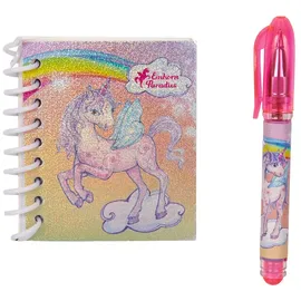 Die Spiegelburg 18428 Mini-Tasche mit Schreib-Set - Einhorn-Paradies