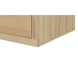 Smart Kleiderschrank Oslo 150 x 209 x 62 cm Holzfarben
