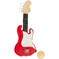 sigikid 42636 Rassel Gitarre Play & Cool Mädchen und Jungen Babyspielzeug empfohlen ab Geburt rot/mehrfarbig
