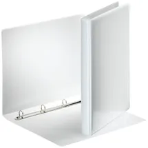 Esselte Ringbuch Praesentation, mit Taschen, A4, 4 Ringe 16 mm, weiss