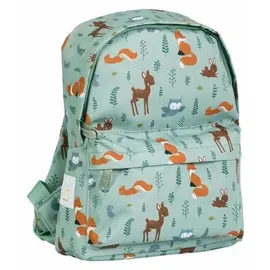 A Little Lovely Company Lovely Company Kleiner Rucksack Waldfreunde, Blau