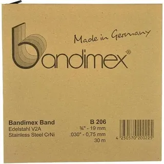 Magni Bandimex Stahlband V2A, 16mm-5/8", L 30m