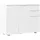 vidaXL Sideboard 107 x 76 x 35 cm Hochglanz-Weiß