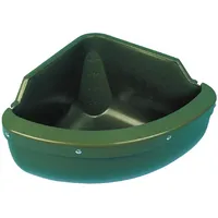 Kerbl Eck-Futtertrog 32592 Grün