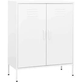 deluke KEVI Büroschrank 80 x 35 x 101,5 cm Weiß
