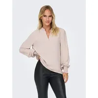 Only »ONLMETTE V-NECK LS SMOCK TOP NOOS WVN«,
