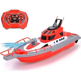 DICKIE RC-Boot Feuerwehrboot CH RTR rot
