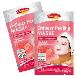 Schaebens Gesichtsmaske Erdbeere 2x6ml【Lokale Bestseller】