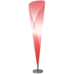 RGB LED Stehleuchte, dimmbar, Fernbedienung, H 143,5 cm