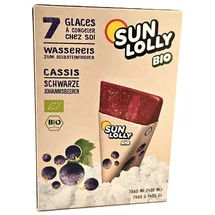 sun-lolly Sun Lolly Schwarze Johannisbeere Wassereis 7er 420ml |