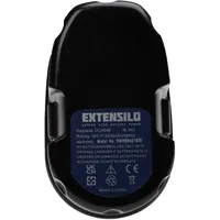 EXTENSILO 3x Akku kompatibel mit Dewalt DW960B, DW959K-2, DW988,