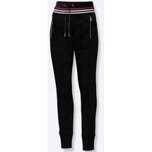 Witt Weiden Jersey-Hose sportlich Schwarz 19