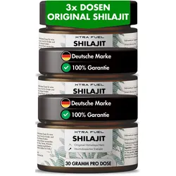 Xtra Fuel Shilajit Harz - Original Himalaya mit 58% Fulvinsäure & Huminsäure Paste 90 g