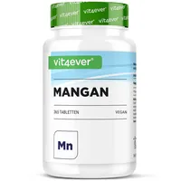 Vit4ever Mangan 10 mg Tabletten 365 St.