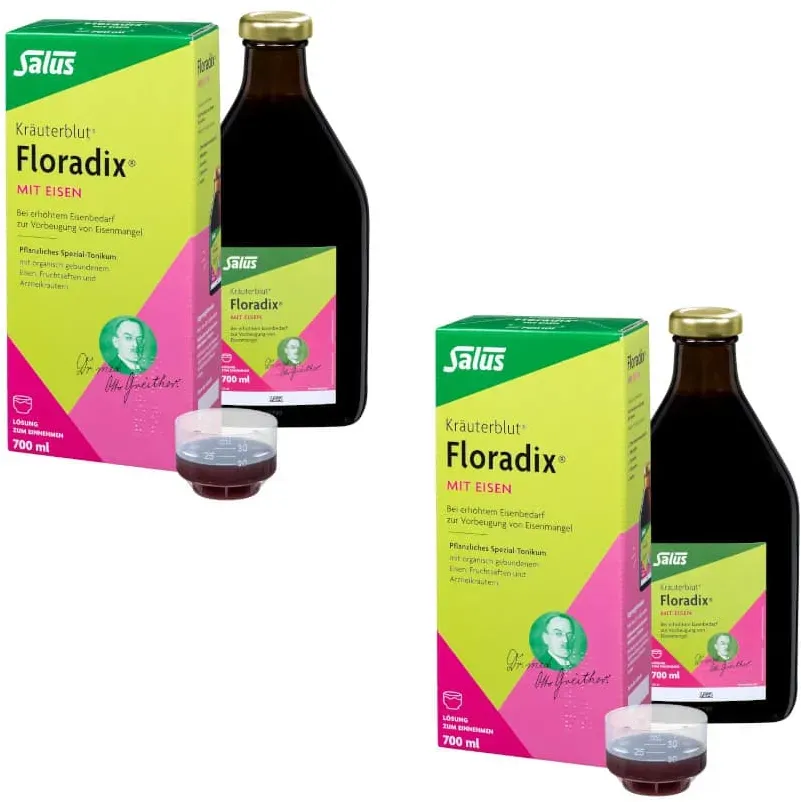 Floradix Doppelpack 2X700 ml Lösung zum Einnehmen