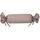 JANINE Colors 31001 taupe 155 x 200 cm + 80 x 80 cm
