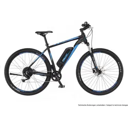 FISCHER MONTIS EM 1724 MTB E-Bike. schwarz. 29 Zoll. RH 51 cm. 627 Wh Restposten SCHWARZ 51 CM