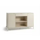 faee Sideboard Aura 2 Türen 1 Schubkasten 2 offene Fächer 4 Innenfächer beige