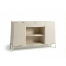faee Sideboard Aura 2 Türen 1 Schubkasten 2 offene Fächer 4 Innenfächer beige
