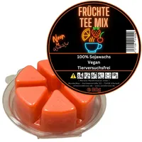 WonderWax Duftwachs WonderWax® Duftwachs Kreis 6 pcs Neon (FrüchteTee Mix), Duftrichtung: Früchte Tee Mix