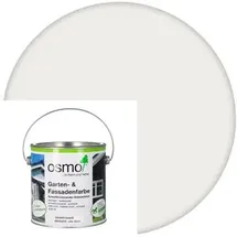 OSMO Garten- & Fassadenfarbe Verkehrsweiß 2,5 l