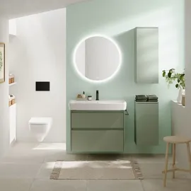Geberit Renova Plan Mittelhochschrank 33 x 85 x 29,7 cm Salbeigrün
