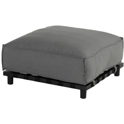 Schöner Wohnen Vlieland Hocker&Recamiere mid Grey - Schwarz