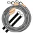 INERTIA WAVE Battle Ropes Grau