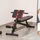 Homcom Multifunktionale Trainingsbank schwarz/rot