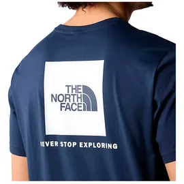 The North Face Redbox Nse Kurzarm-t-shirt - Summit Navy / TNF White - S