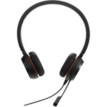JABRA Evolve 20 SE Stereo Headset Schwarz - USB-C/A, UC-Version, Mikrofon mit Geräuschunterdrückung