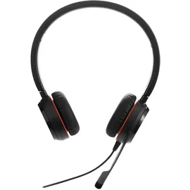 JABRA Evolve 20 SE Stereo Headset Schwarz - USB-C/A, UC-Version, Mikrofon mit Geräuschunterdrückung