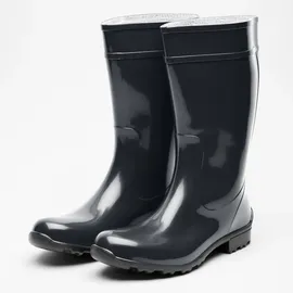 Ladeheid Damen Gummistiefel 100% Wasserdticht Regenstiefel Damen LA-967 (Schwarz/Schwarz, 42 Eu)