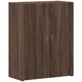 vidaXL Aktenschrank Braun Eichen-Optik 60x32x77,5 cm Holzwerkstoff